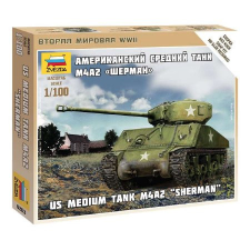  Zvezda US Medium Sherman M4 1:100 (6263) makett