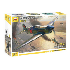  Zvezda YAKOVLEV YAK-1 Sovjet Fighter Aircraft WWII makett repülő (7327) makett
