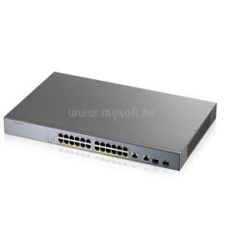 ZyXEL GS1350-26HP Smart Managed CCTV PoE Switch (GS1350-26HP-EU0101F) hub és switch