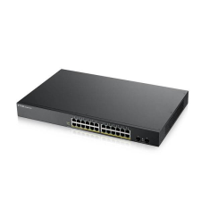  ZyXEL GS1900-24HP v2 24port GbE LAN PoE (170W) smart menedzselhető switch hub és switch