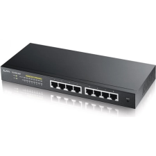 ZyXEL NET ZYXEL GS1900-8 8-port Lan Smart Managed Rack hub és switch