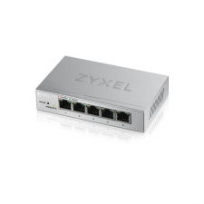 ZyXEL Switch 5x1000Mbps Fémházas Asztali, Web menedzselés, GS1200-5-EU0101F hub és switch